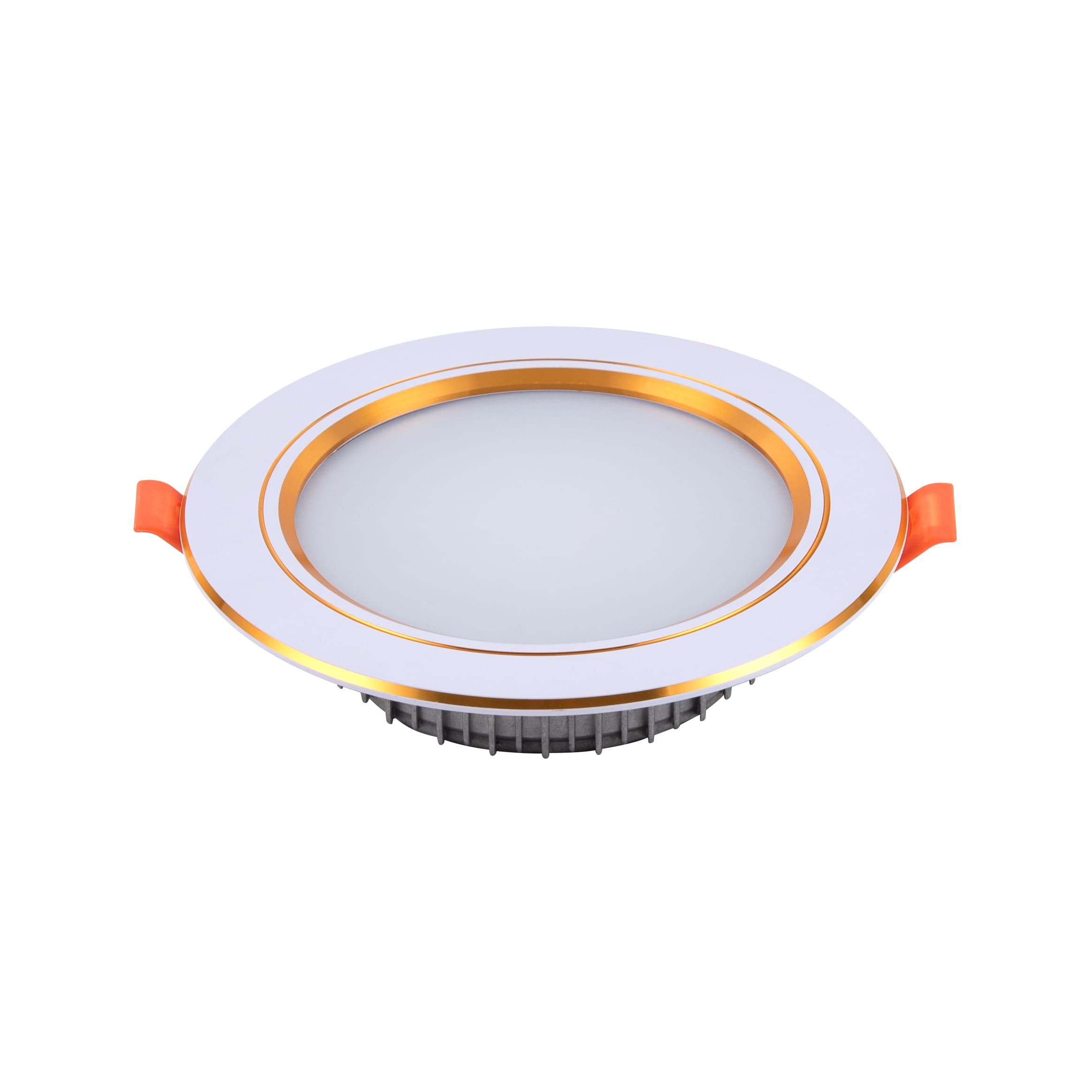 7w Modern Simplicity Round Gold LED Recessed Lighting Ceiling Downlight Spotlights