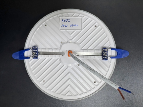 9/24/36W Recessed Frameless DOB Panel Light,Iron+pp