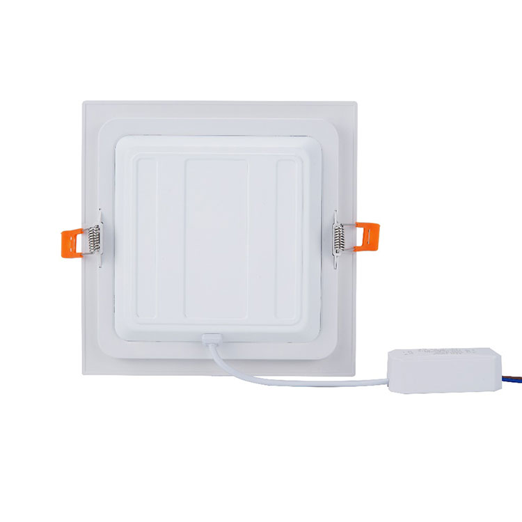 Plastic Slim Square Shape High Transmission Panel Light