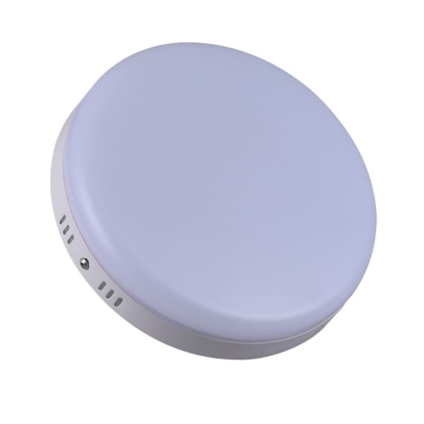 Surface Mounted Frameless Panel Light Round AL+PC